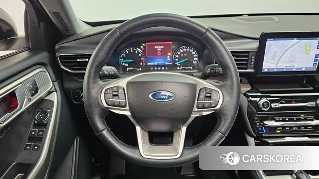 Ford Explorer 6th Generation 2023 Белый из Кореи, фото 4