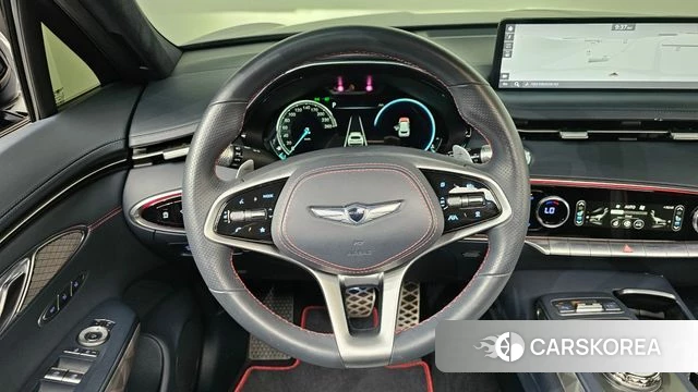 Genesis GV70 2021 Синий из Кореи, фото 4