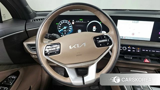 Kia K8 Hybrid 2022 Черный из Кореи, фото 4