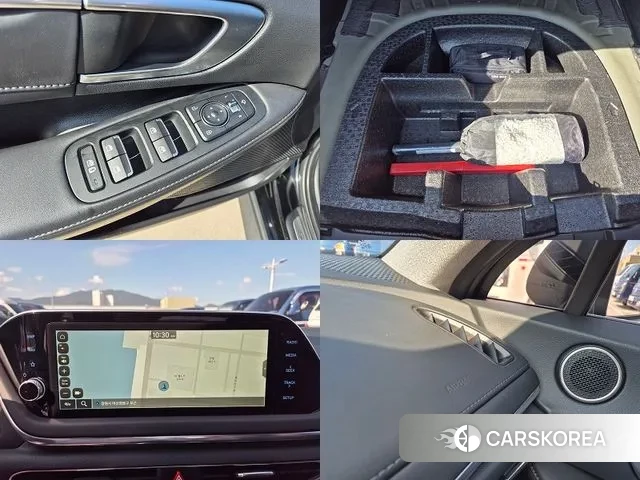 Hyundai Sonata Hybrid (DN8) 2021 Черный из Кореи, фото 4