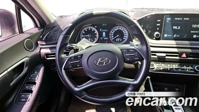 Hyundai Sonata (DN8) 2020 Белый из Кореи, фото 4