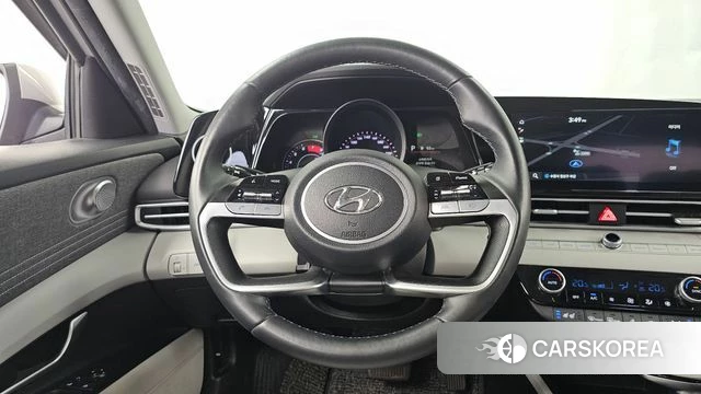 Hyundai Avante (CN7) 2023 Серебристо-серый из Кореи, фото 4