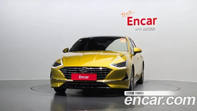 Hyundai Sonata (DN8) 2019 Желтый из Кореи, фото 4