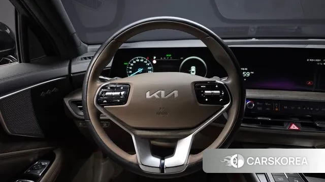 Kia K8 Hybrid 2022 Черный из Кореи, фото 4