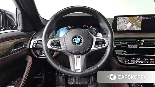 BMW 5 Series (G30) 2020 Синий из Кореи, фото 4