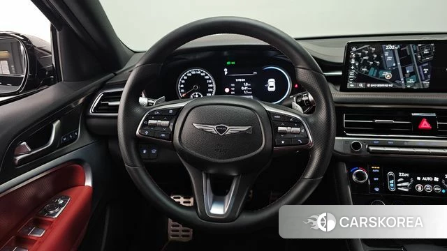 Genesis The New G70 2024 Черный из Кореи, фото 4
