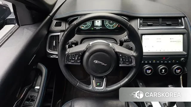 Jaguar E-PACE 2018 Черный из Кореи, фото 4