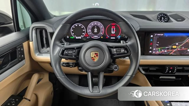 Porsche Cayenne (PO536) 2024 Черный из Кореи, фото 4