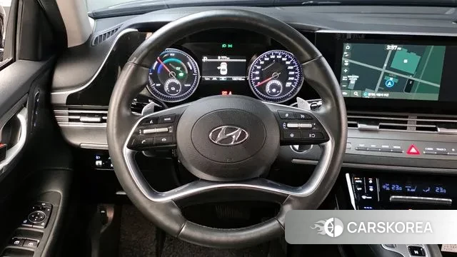 Hyundai The New Grandeur IG Hybrid 2020 Черный из Кореи, фото 4