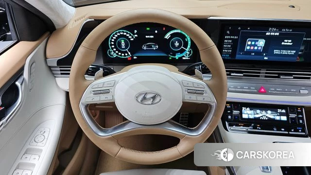 Hyundai The New Grandeur IG Hybrid 2021 Черный из Кореи, фото 4