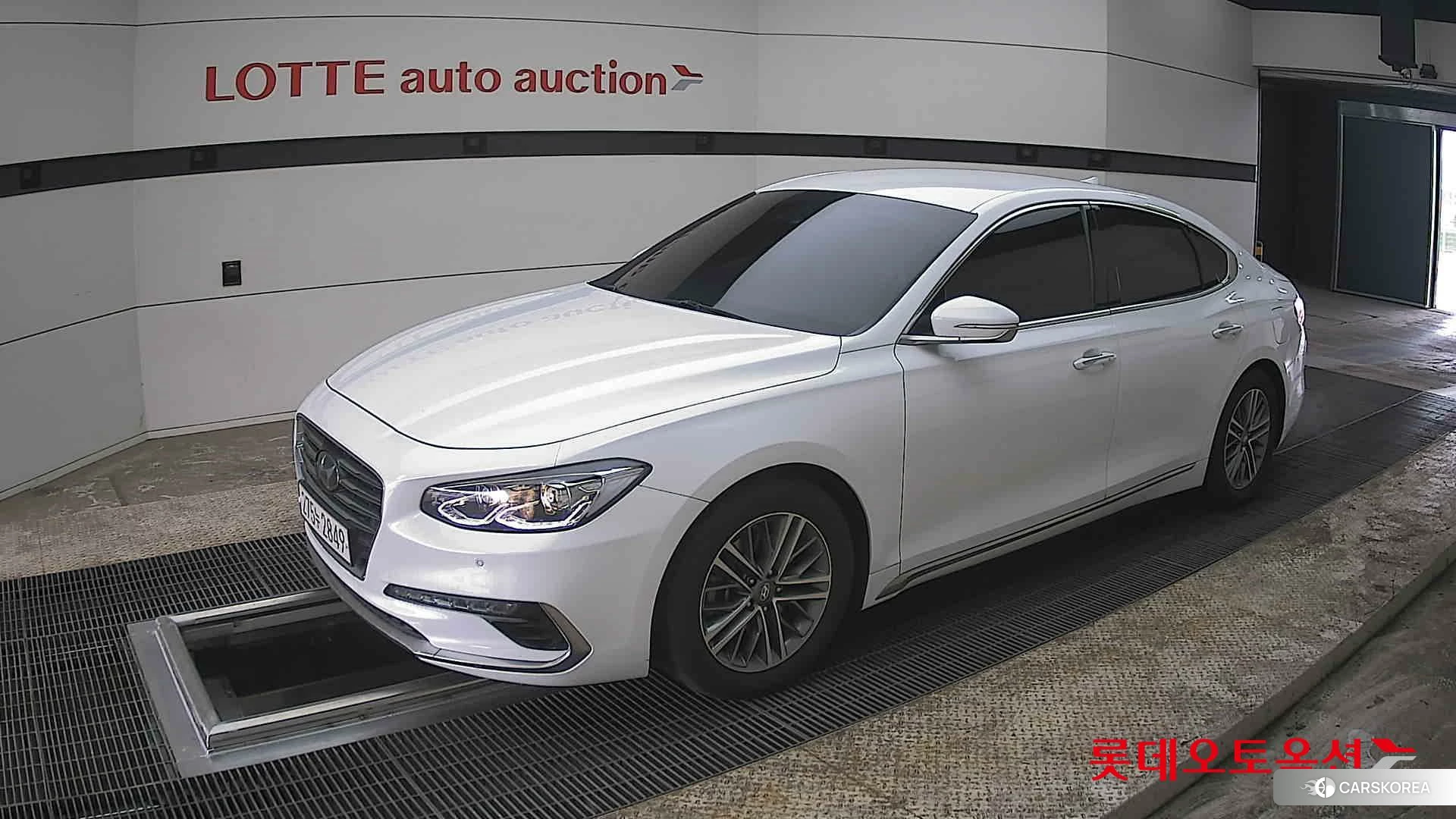 Hyundai Grandeur 2019 White cream (optional) из Кореи, фото 4