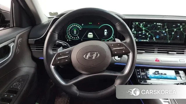 Hyundai The New Grandeur IG Hybrid 2021 Черный из Кореи, фото 4