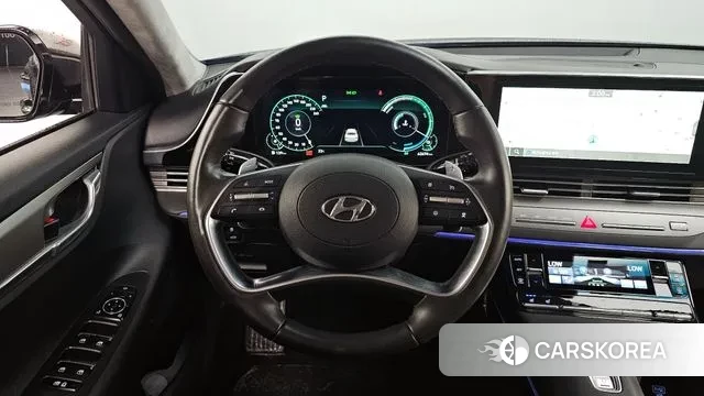 Hyundai The New Grandeur IG Hybrid 2022 Черный из Кореи, фото 4