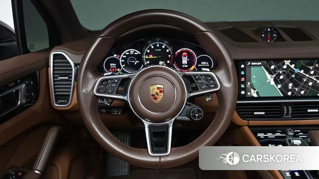 Porsche Cayenne (PO536) 2023 Черный из Кореи, фото 4