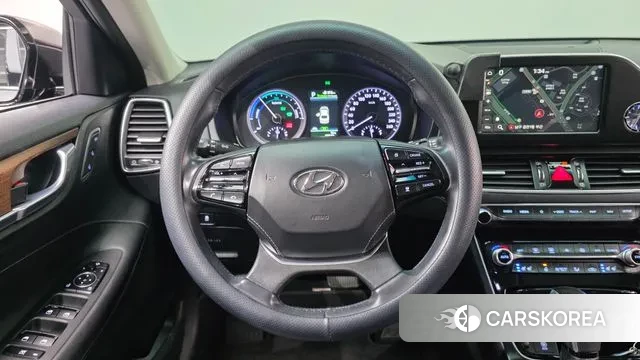Hyundai Grandeur IG Hybrid 2018 Черный из Кореи, фото 4