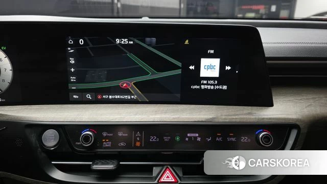 Kia K8 Hybrid 2022 Черный из Кореи, фото 4