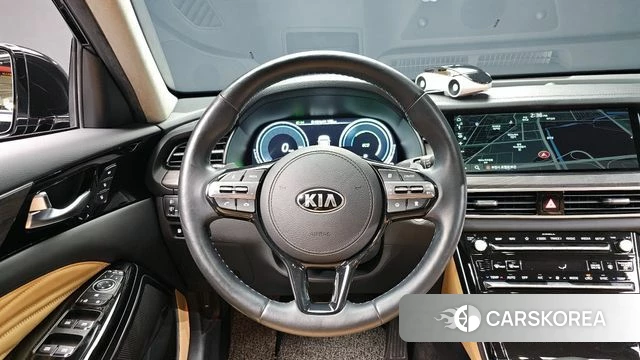 Kia K7 Premier Hybrid 2021 Черный из Кореи, фото 4