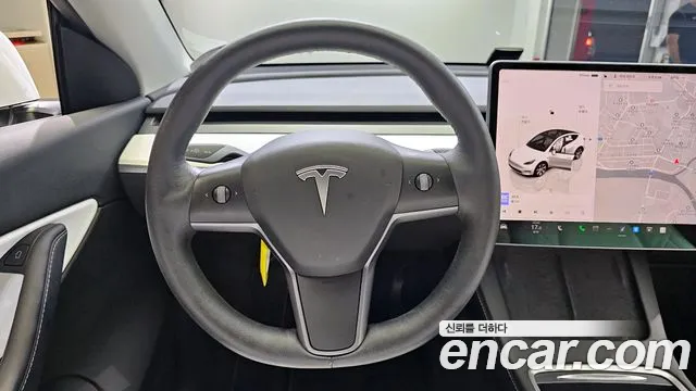 Tesla Model Y 2022 Белый из Кореи, фото 4