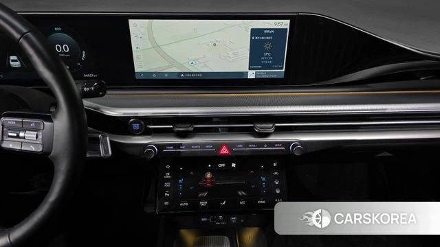 Hyundai Grandeur Hybrid (GN7) 2023 Черный из Кореи, фото 4