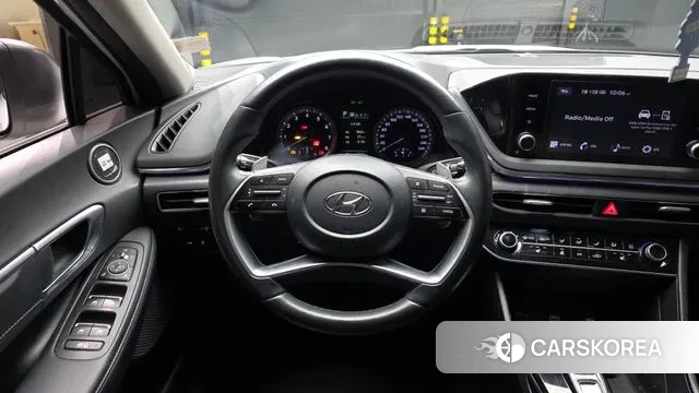 Hyundai Sonata (DN8) 2022 Белый из Кореи, фото 4