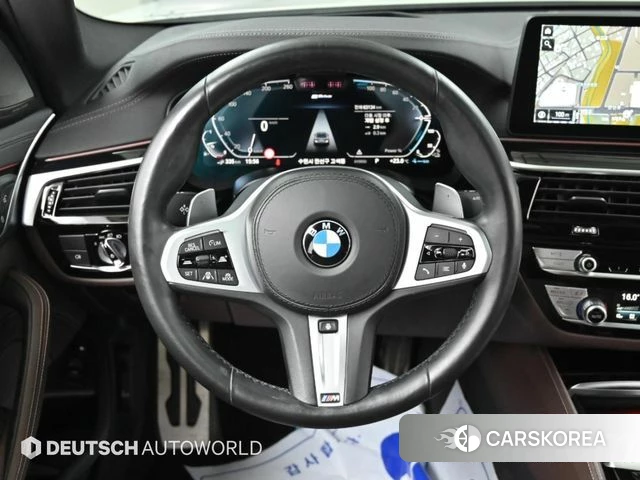 BMW 5 Series (G30) 2021 Белый из Кореи, фото 4