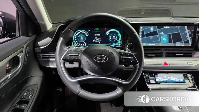 Hyundai The New Grandeur IG Hybrid 2022 Черный из Кореи, фото 4
