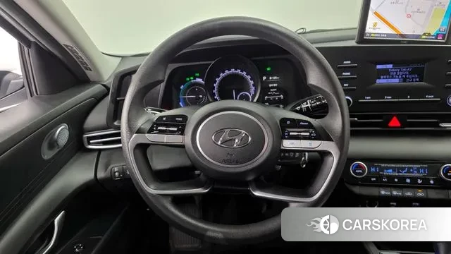 Hyundai Avante Hybrid (CN7) 2021 Белый из Кореи, фото 4