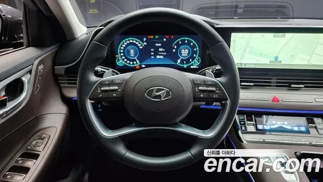 Hyundai The New Grandeur IG 2021 Черный из Кореи, фото 4