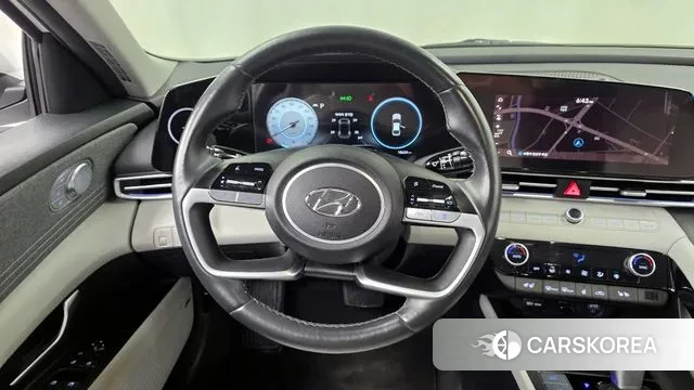 Hyundai Avante (CN7) 2023 Белый из Кореи, фото 4