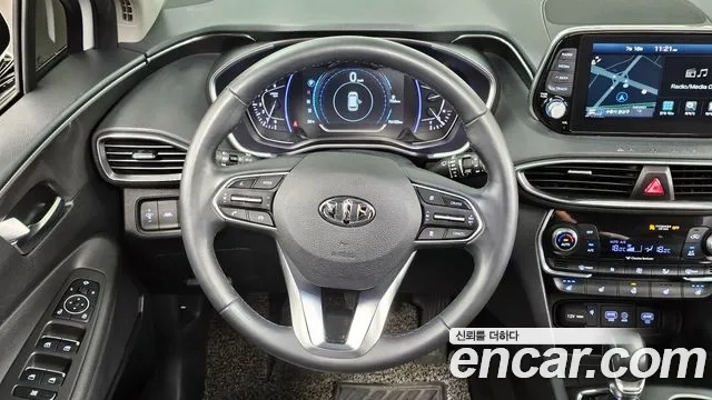 Hyundai Santa Fe TM 2019 Белый из Кореи, фото 4