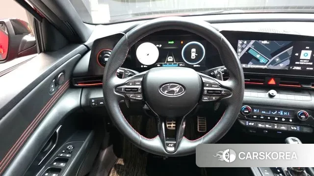 Hyundai Avante (CN7) 2021 Красный из Кореи, фото 4