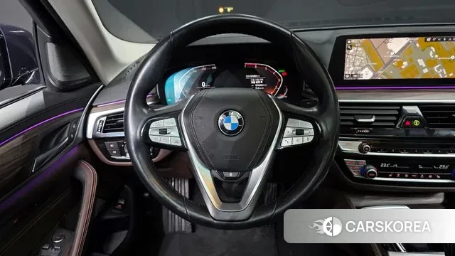 BMW 5 Series (G30) 2020 Синий из Кореи, фото 4