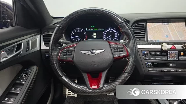 Genesis G80 2018 Синий из Кореи, фото 4