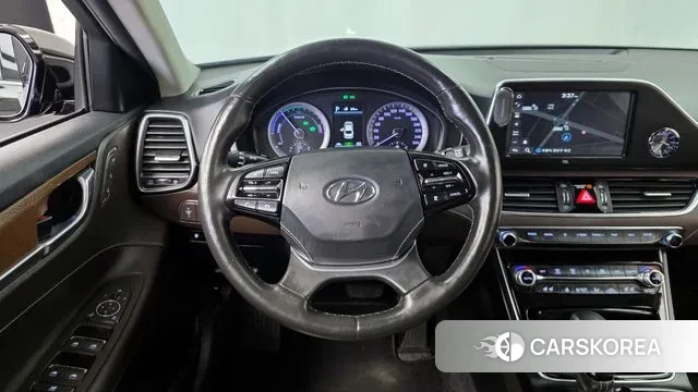 Hyundai Grandeur IG Hybrid 2018 Черный из Кореи, фото 4