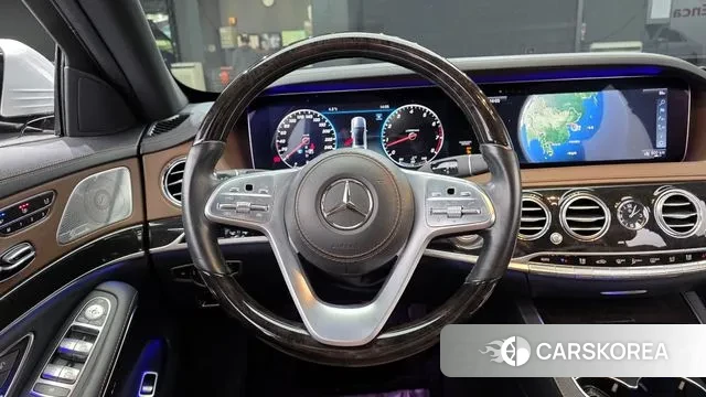 Mercedes-Benz S-Class W222 2018 Серебряный из Кореи, фото 4