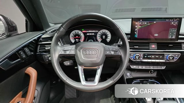 Audi A4 (B9) 2022 Черный из Кореи, фото 4