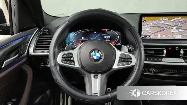 BMW X3 (G01) 2022 Черный из Кореи, фото 4