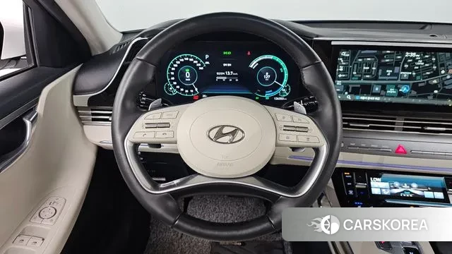 Hyundai The New Grandeur IG Hybrid 2022 Белый из Кореи, фото 4