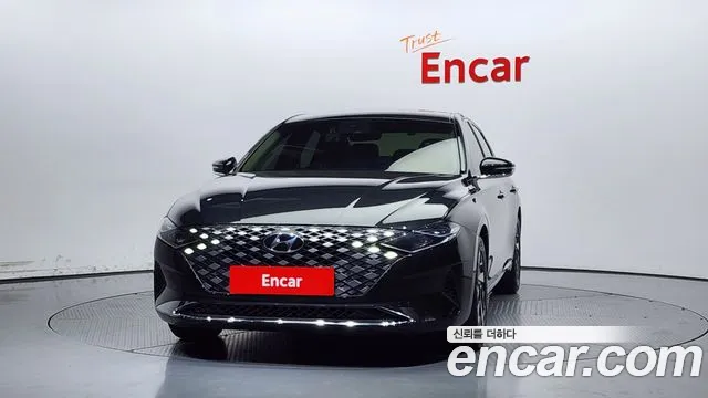 Hyundai The New Grandeur IG Hybrid 2021 Черный из Кореи, фото 4