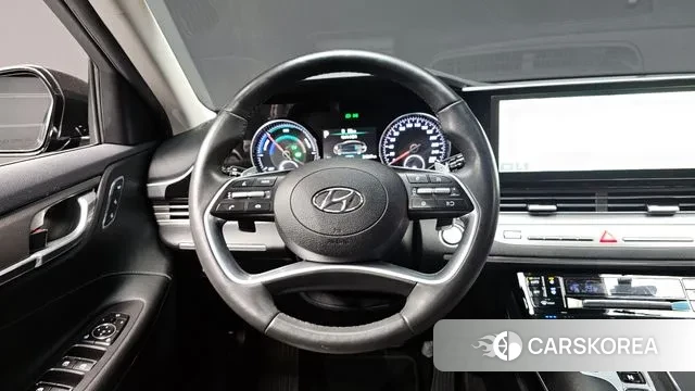 Hyundai The New Grandeur IG Hybrid 2021 Черный из Кореи, фото 4