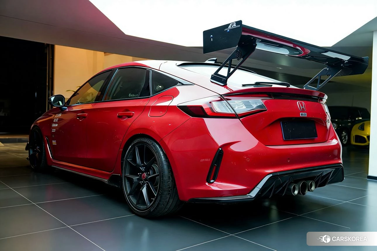 Honda Civic 2022 Красный из Китая, фото 4