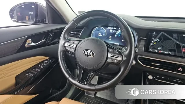 Kia K7 Premier Hybrid 2021 Черный из Кореи, фото 4
