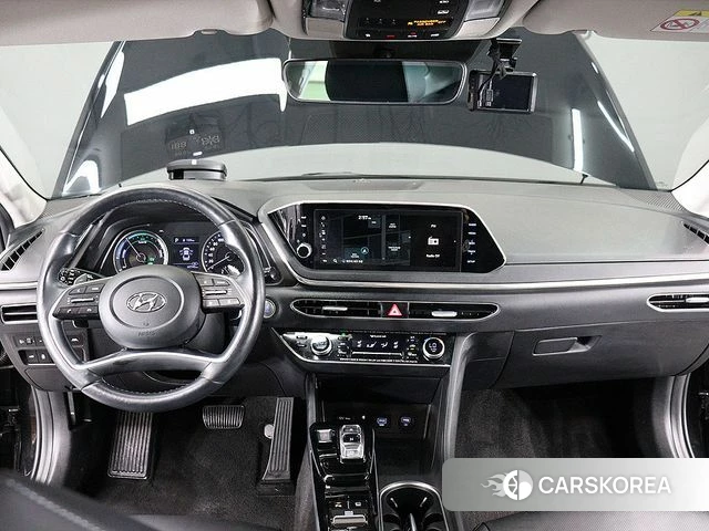 Hyundai Sonata Hybrid (DN8) 2021 Черный из Кореи, фото 4