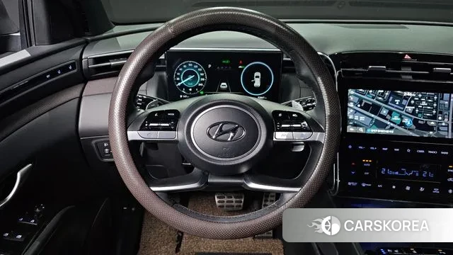 Hyundai Tucson Hybrid (NX4) 2021 Серый из Кореи, фото 4