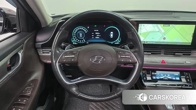 Hyundai The New Grandeur IG 2021 Черный из Кореи, фото 4