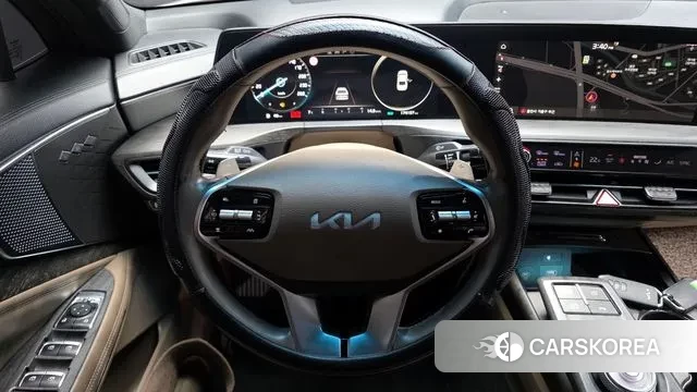 Kia K8 Hybrid 2023 Белый из Кореи, фото 4