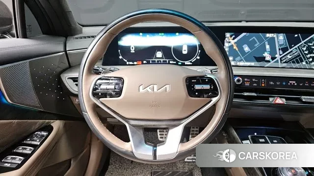 Kia K8 Hybrid 2022 Серый из Кореи, фото 4