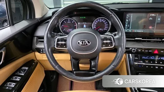 Kia Carnival 4th generation 2021 Небесно-голубой из Кореи, фото 4