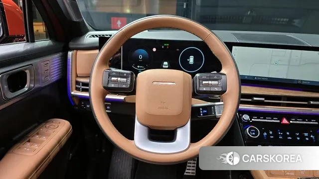 Hyundai Santa Fe (MX5) 2023 Оранжевый из Кореи, фото 4