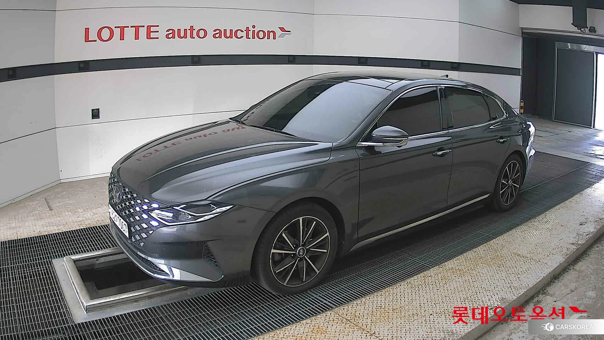Hyundai Grandeur 2021 Nocturne Gray из Кореи, фото 4